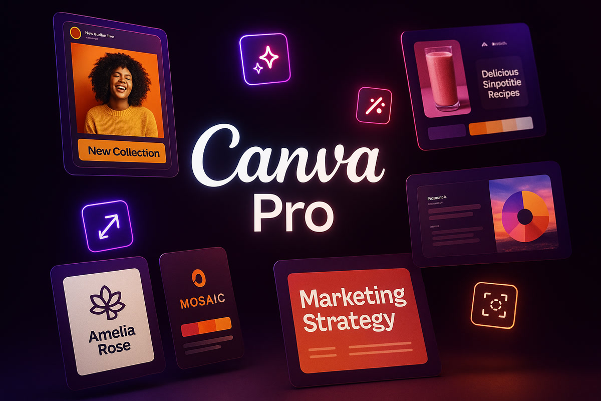 Canva Pro — עיצוב מקצועי לכולם